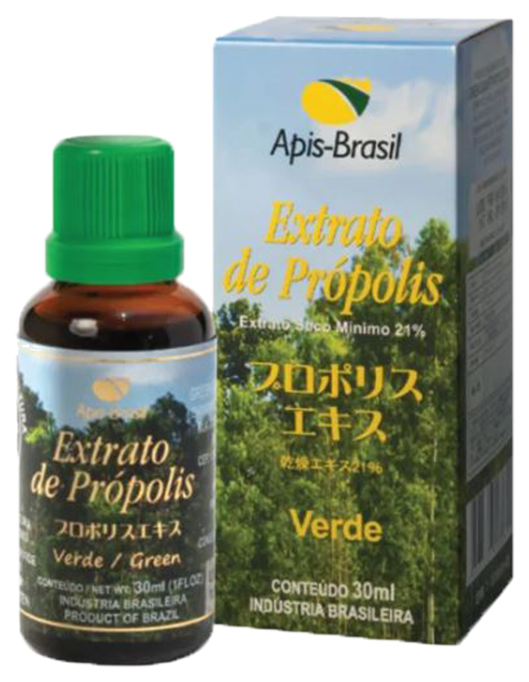 Green Propolis Liquid Extract 21%